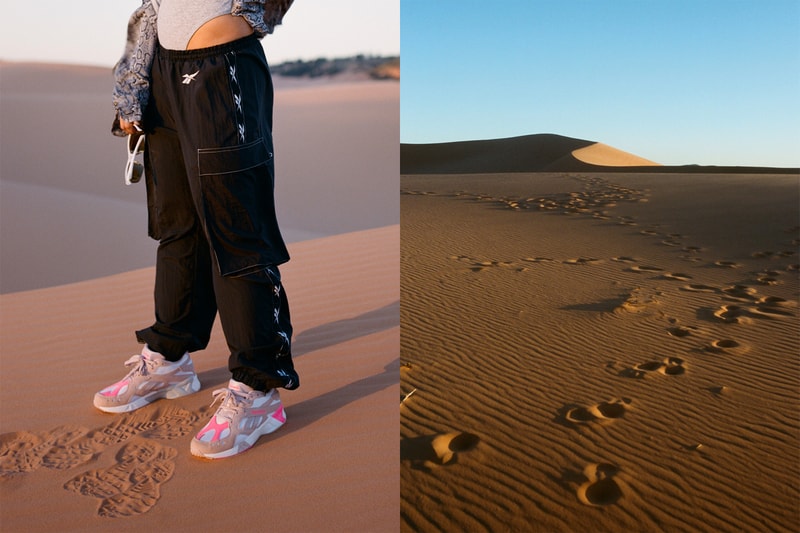 reebok 90s collaboration frankie collective sara gourlay vintage capsul collection