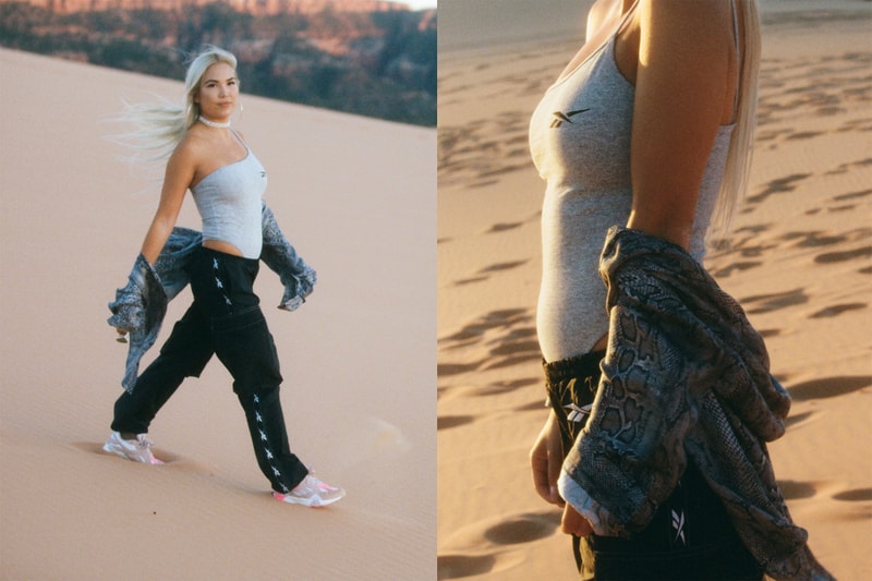 reebok 90s collaboration frankie collective sara gourlay vintage capsul collection