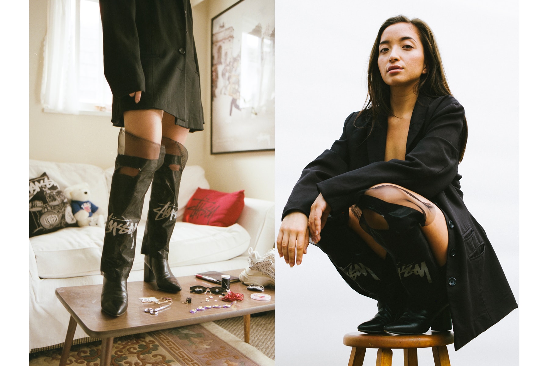 Tamara Grunberg Stussy DIY Rework Vancouver Canada Designer Bag Dress