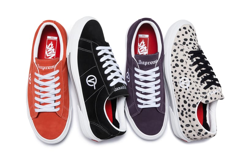 The Supreme x Vans Sid Pro FW18 Sneaker Collection Is Dropping Soon