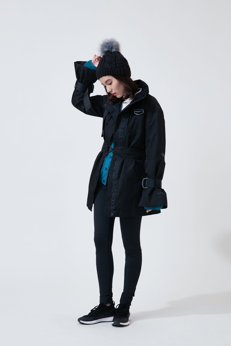 The North Face Urban Exploration Black Series Fall Winter 2018 Hat Jacket Leggings Black
