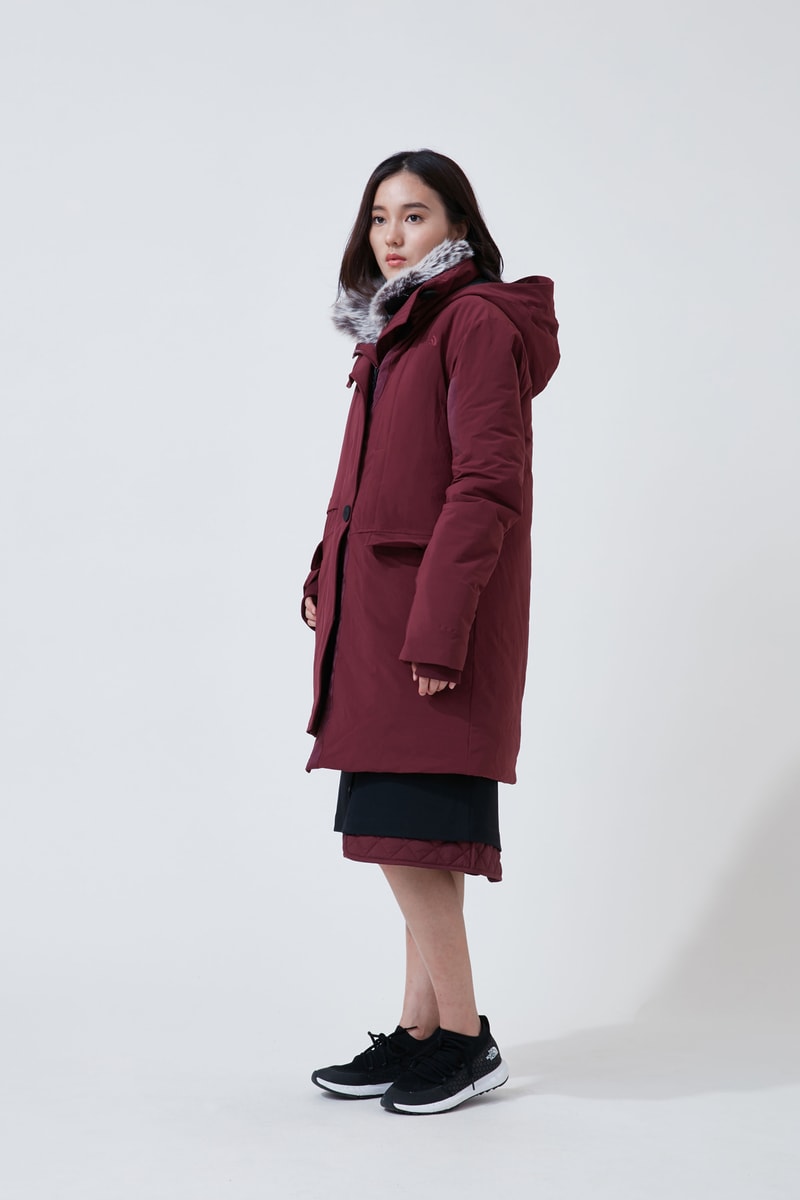 The North Face Urban Exploration Black Series Fall Winter 2018 Jacket Maroon