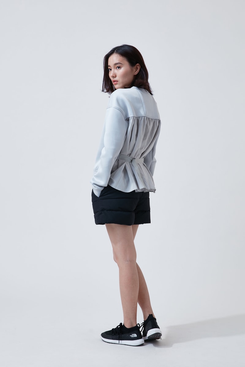 The North Face Urban Exploration Black Series Fall Winter 2018 Jacket Blue Skirt Black