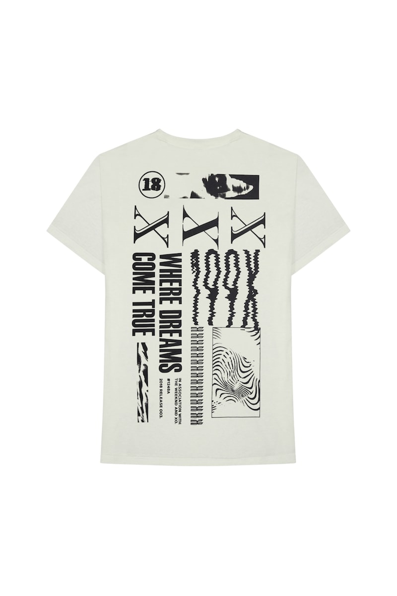 The Weeknd XO Tour Merch Release 003 Collection Fashion T-Shirt  Logo Drop Pieces Collection 