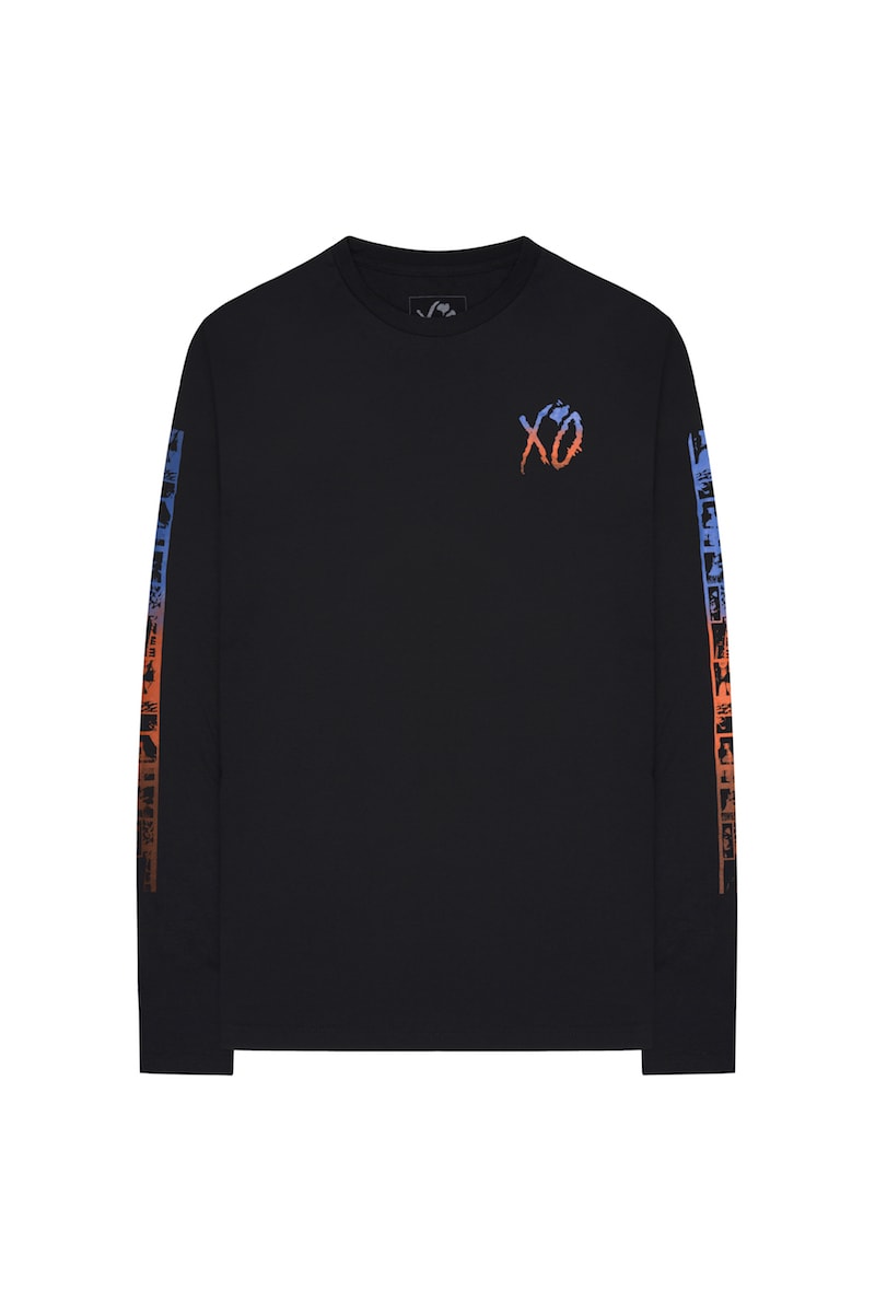 The Weeknd XO Tour Merch Release 003 Collection Fashion T-Shirt  Logo Drop Pieces Collection 
