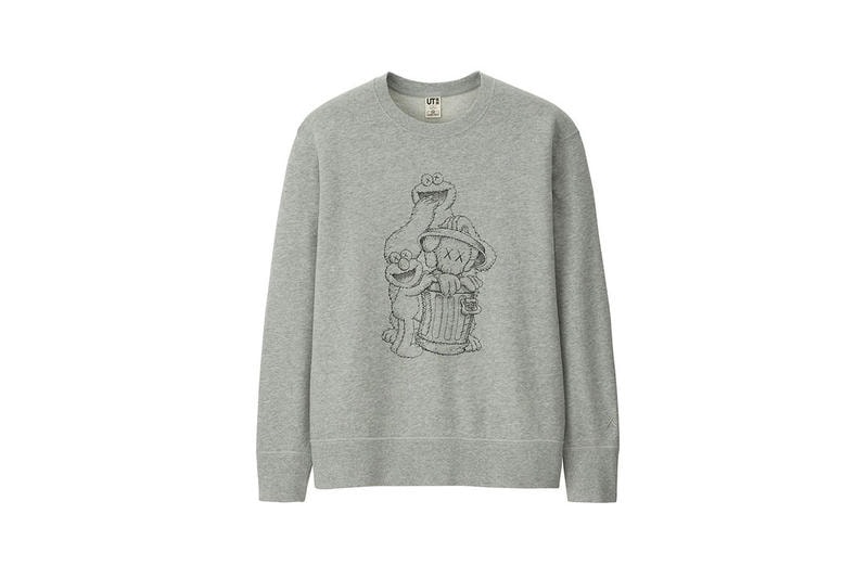 KAWS Uniqlo UT Sesame Street Second Collection Sweatshirt Hoodie T-shirt Plushies Plush Toys Bert Ernie Big Bird Elmo Cookie Monster