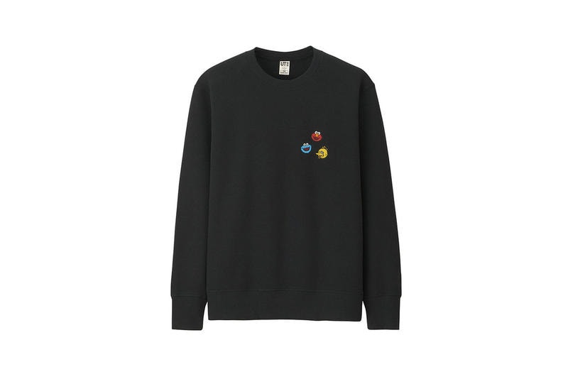 KAWS Uniqlo UT Sesame Street Second Collection Sweatshirt Hoodie T-shirt Plushies Plush Toys Bert Ernie Big Bird Elmo Cookie Monster