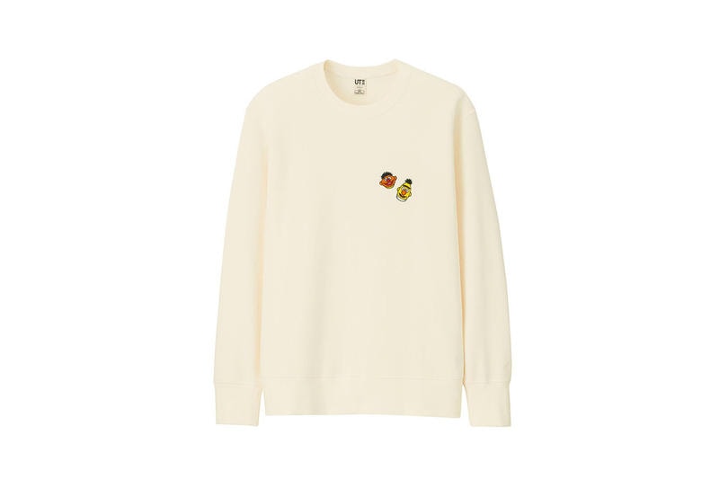 KAWS Uniqlo UT Sesame Street Second Collection Sweatshirt Hoodie T-shirt Plushies Plush Toys Bert Ernie Big Bird Elmo Cookie Monster