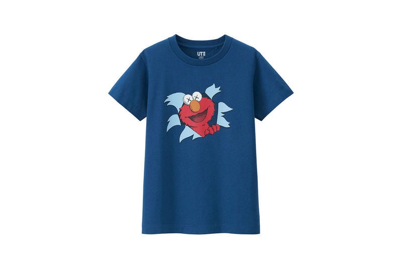 KAWS Uniqlo UT Sesame Street Second Collection Sweatshirt Hoodie T-shirt Plushies Plush Toys Bert Ernie Big Bird Elmo Cookie Monster