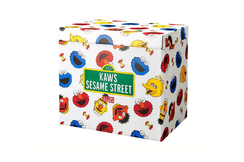 KAWS Uniqlo UT Sesame Street Second Collection Sweatshirt Hoodie T-shirt Plushies Plush Toys Bert Ernie Big Bird Elmo Cookie Monster