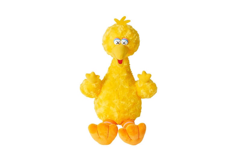 KAWS Uniqlo UT Sesame Street Second Collection Sweatshirt Hoodie T-shirt Plushies Plush Toys Bert Ernie Big Bird Elmo Cookie Monster