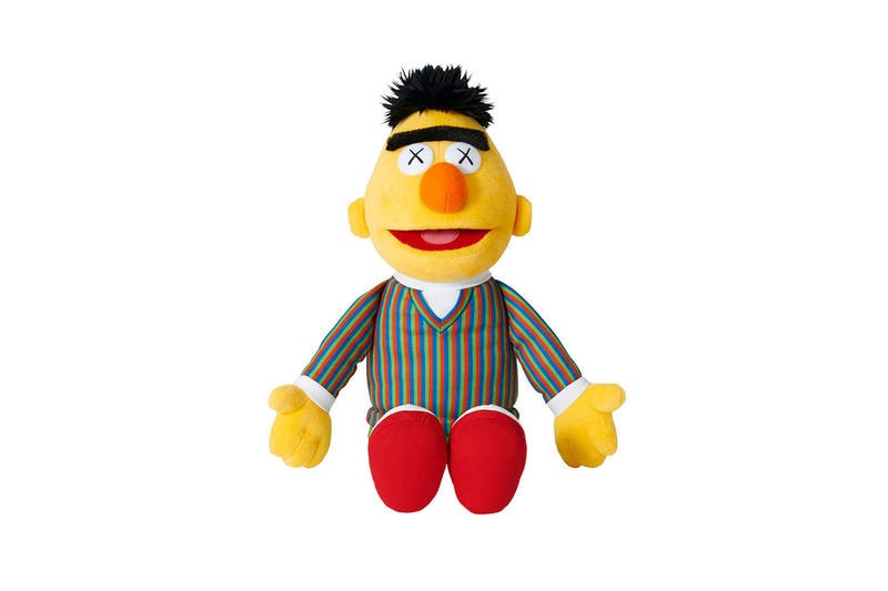 KAWS Uniqlo UT Sesame Street Second Collection Sweatshirt Hoodie T-shirt Plushies Plush Toys Bert Ernie Big Bird Elmo Cookie Monster