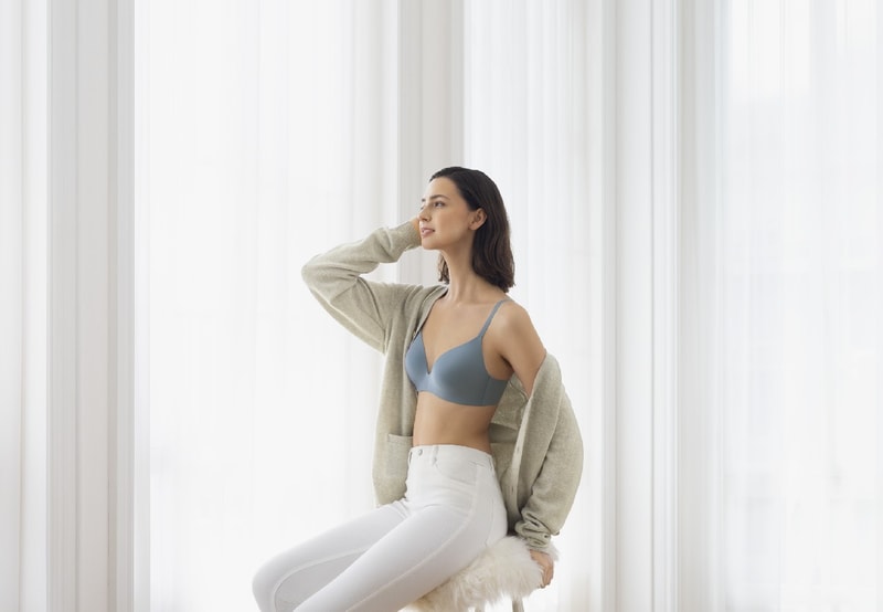 uniqlo wireless seamless bra review lingerie