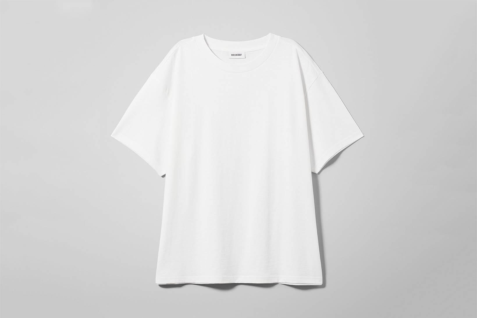 oversized white t shirt women's