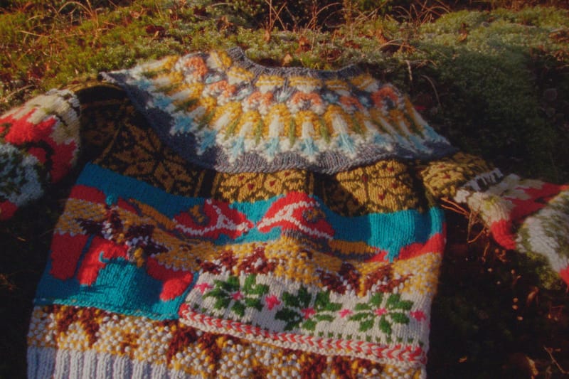 Acne Studios' New Limited Edition Hand-Knit Wool Sweaters Are Very Nordic Cozy