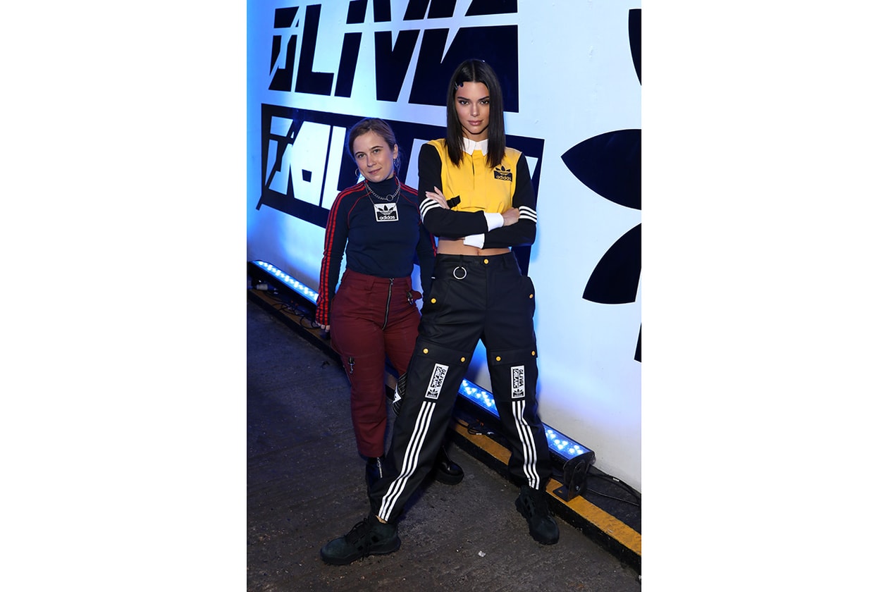  adidas Originals by Olivia Oblanc Interview Presentation London Kendall Jenner