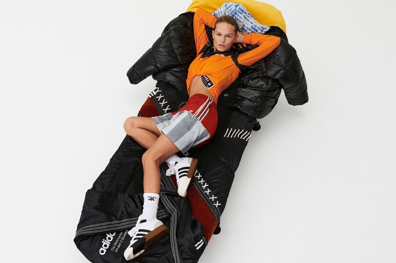 Alexander Wang x adidas Originals Season 4 Collection Top Orange Black Shorts Grey Red