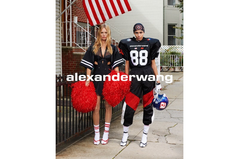 Alexander Wang "COLLECTION 1" Drop 1 Lookbook Binx Walton Anna Ewers Amerciana Range Fashion Fall Winter