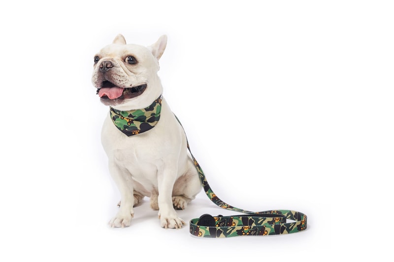 bape baby milo a bathing ape pet collection dog accessories bandana leash bed carry bag beanbag puppy