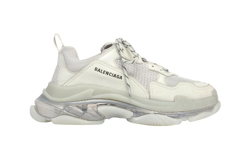 Balenciaga Adds a Clear Air Unit to the Chunky Triple-S Sneaker