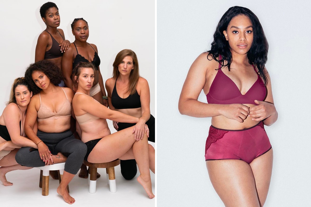 Best Period Proof Underwear THINX Campaign Models Lookbook Diversity Black Lingerie Panties Undies