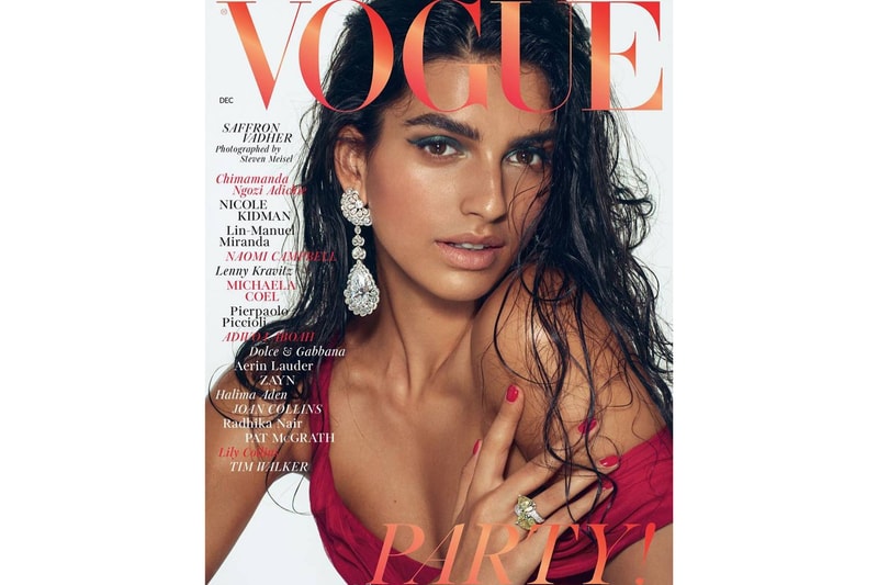 Edward Enninful 1 Year at British Vogue Cover Fashion Editorial Adut Akech Stella Tennant Saffron Vadher Primrose Archer
