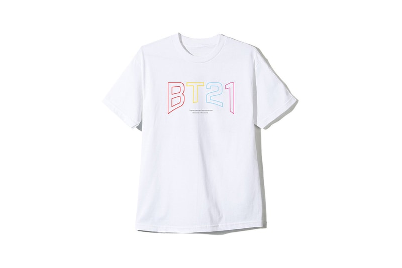 BTS BT21 x Anti Social Social Club Collection T-shirt White