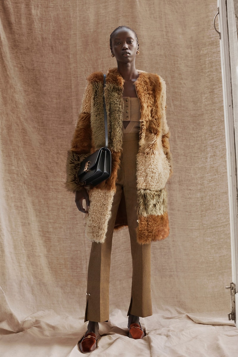 Burberry Riccardo Tisci Pre-Fall 2019 Collection Coat Brown Tan