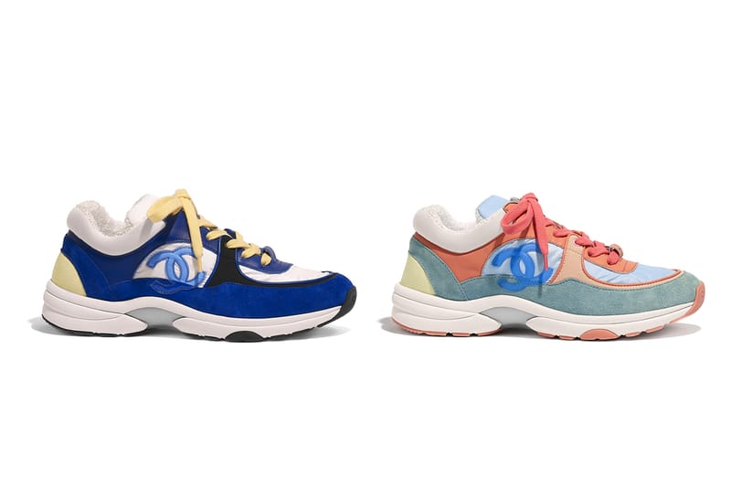 Chanel's Cruise 2019 Logo Sneakers Are Candy-Colored