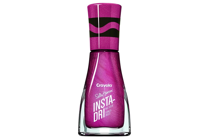 Crayola Sally Hansen Glitter Nail Polish Glam Rock 
