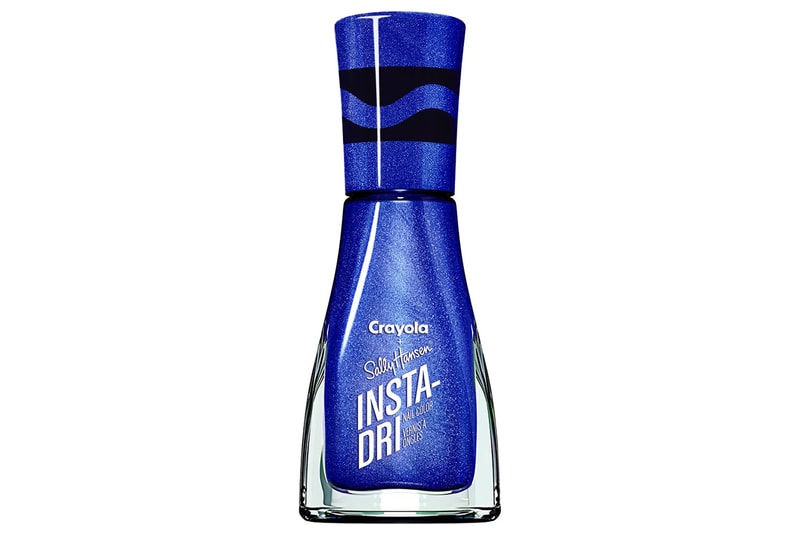 Crayola Sally Hansen Glitter Nail Polish Glam Rock 
