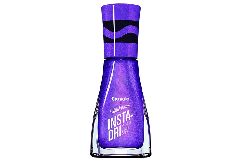 Crayola Sally Hansen Glitter Nail Polish Glam Rock 