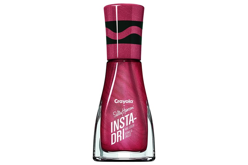 Crayola Sally Hansen Glitter Nail Polish Glam Rock 