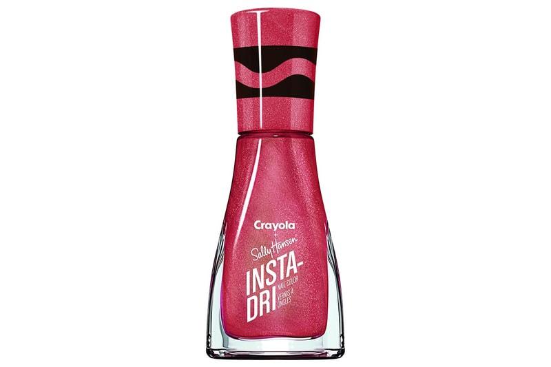 Crayola Sally Hansen Glitter Nail Polish Glam Rock 