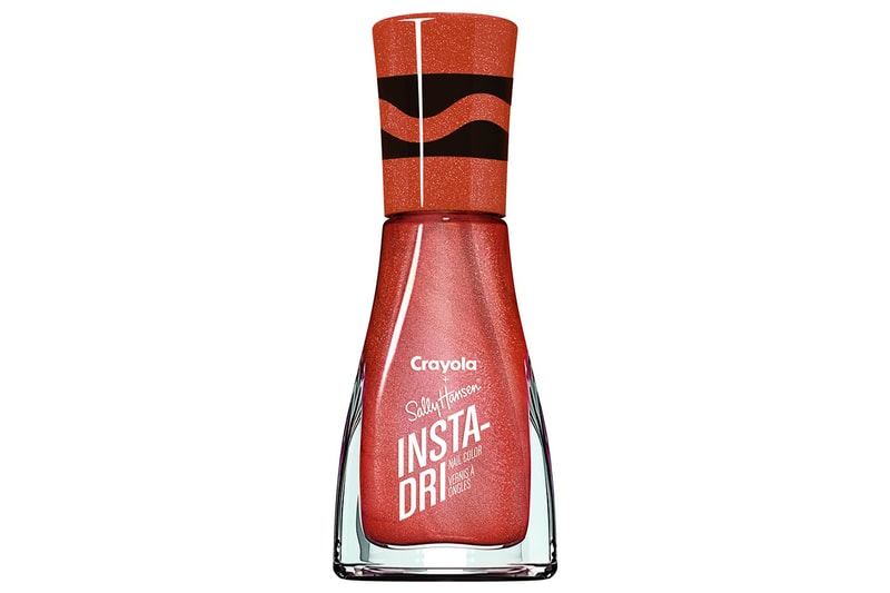 Crayola Sally Hansen Glitter Nail Polish Glam Rock 