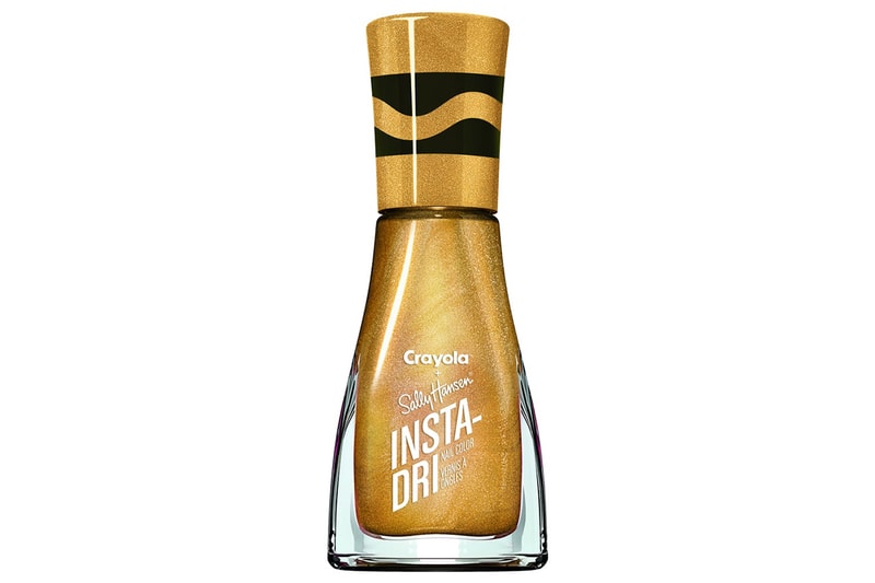 Crayola Sally Hansen Glitter Nail Polish Glam Rock 