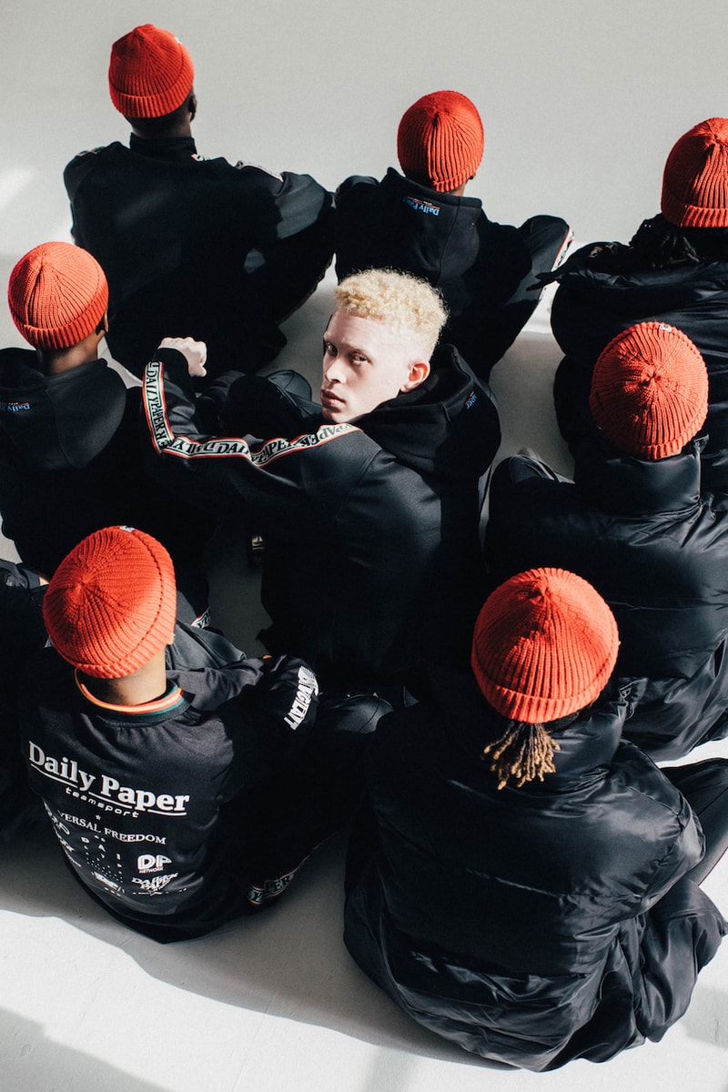 Daily Paper Fall/Winter 2018 Lookbook "Unity" Theme Shoot London Youth Fashion Outerwear Individuality 