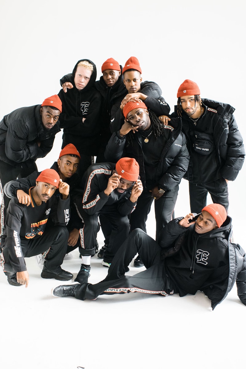 Daily Paper Fall/Winter 2018 Lookbook "Unity" Theme Shoot London Youth Fashion Outerwear Individuality 
