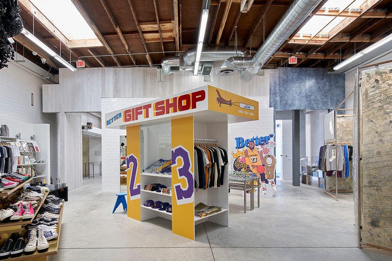 Inside Look at Dover Street Market Los Angeles Installation New Store Opening DSM LA Off-White Comme des Garcons Palace Stussy Maison Margiela Play 
