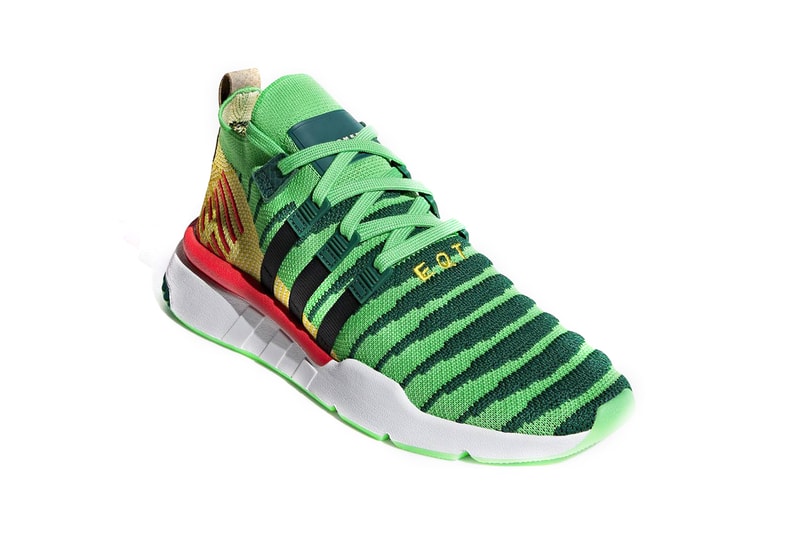 Dragon Ball Z x adidas EQT Support Mid ADV PK Shenrong Green
