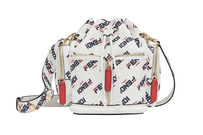 This Fendi Mania Logo-Covered Bucket Bag Is Top of Our Wish List