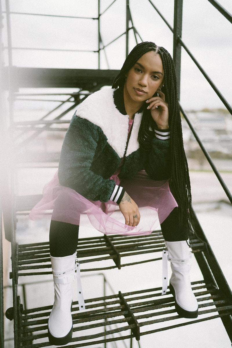Rachel James Nike Air Force 1 Sage Hi