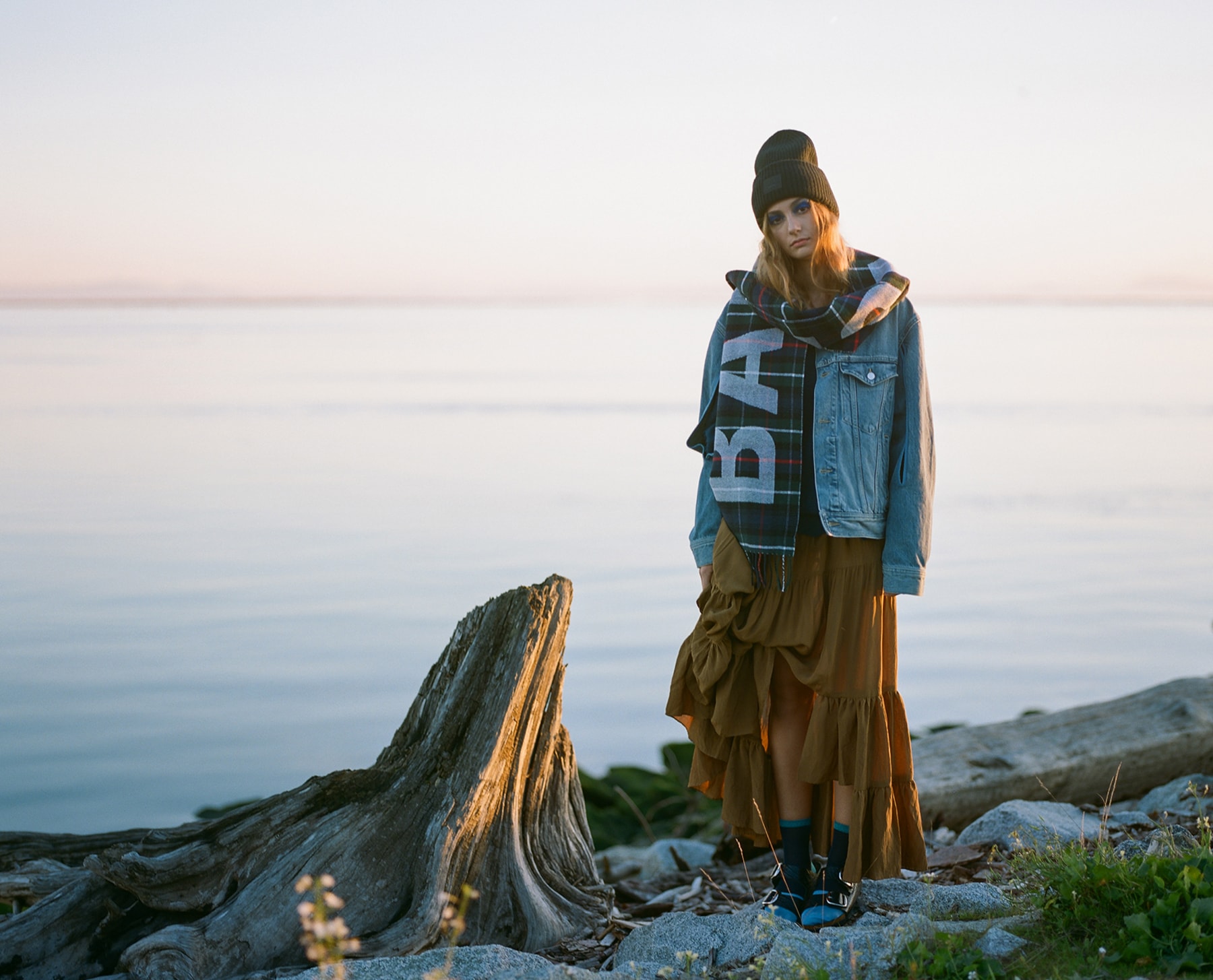 Birkenstock Rick Owens Sandals Spring Summer 2019 Victoria Beckham White Cashmere Sweater Kenzo Silver Puffer Jacket Metallic MM6 Maison Margiela Pants Black