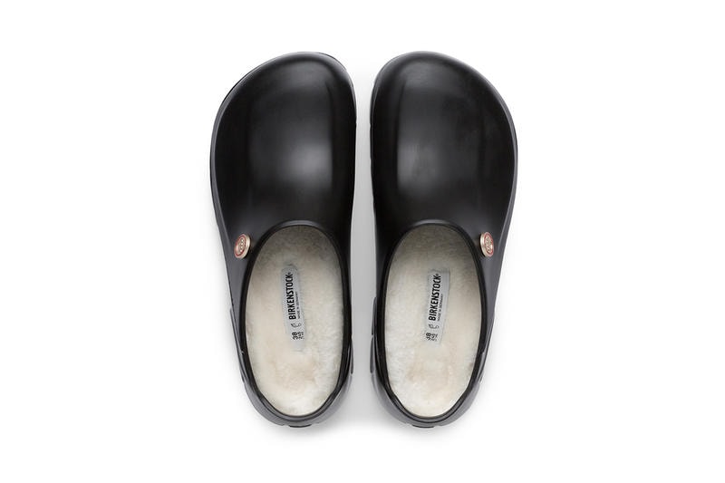 032C Birkenstock Clogs White Black 