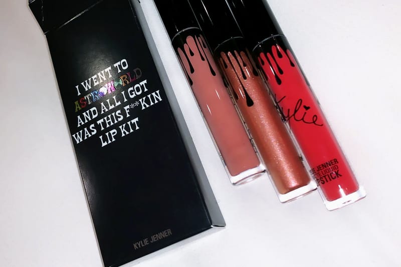 Kylie Cosmetics' Latest Lip Kit Is a Travis Scott Exclusive