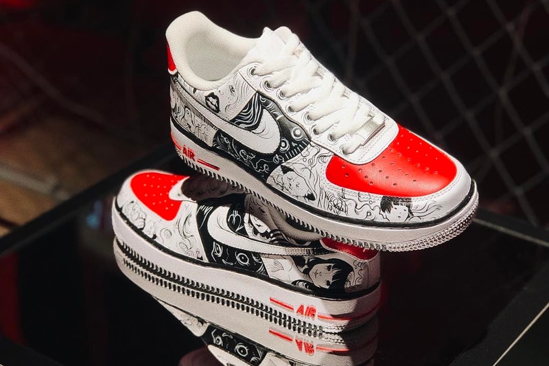 Lauren Tsai Nike Custom Comic Book Air Force 1 Tokyo Hand Painted Art Illustration Illustrator 2018 White Sneakers Terrace House 