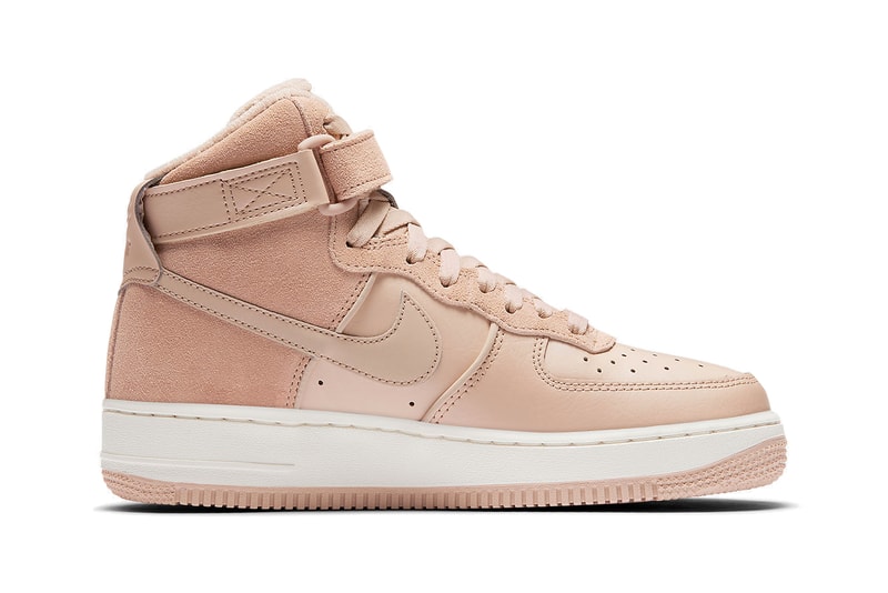 Nike Air Force 1 Hi "Bio Beige" Sneaker Release Blush Pink 
