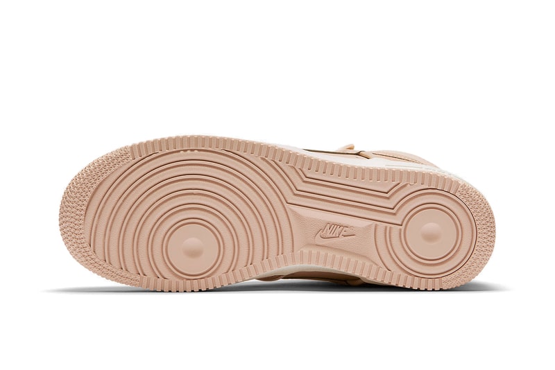 Nike Air Force 1 Hi "Bio Beige" Sneaker Release Blush Pink 