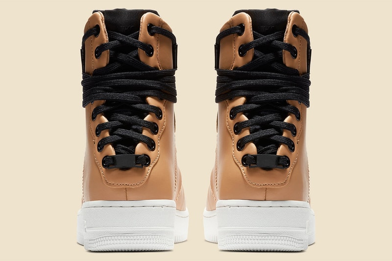 Nike Air Force 1 Rebel XX Praline Tan Leather