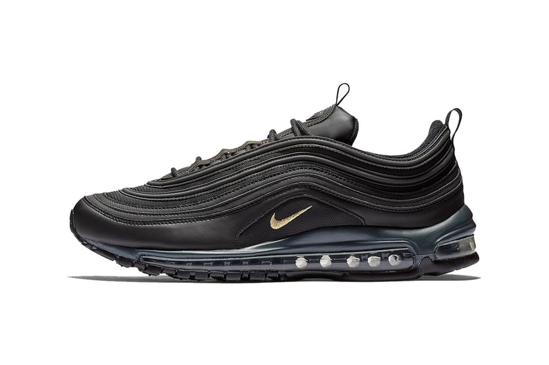 Nike Air Max 97 Black Metallic Gold Anthracite